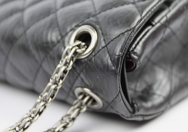 Chanel Classic Flap Bag A37587 Original Leather Black Silver Chanel Classic Flap Bag A37587 Original Leather Black Silver