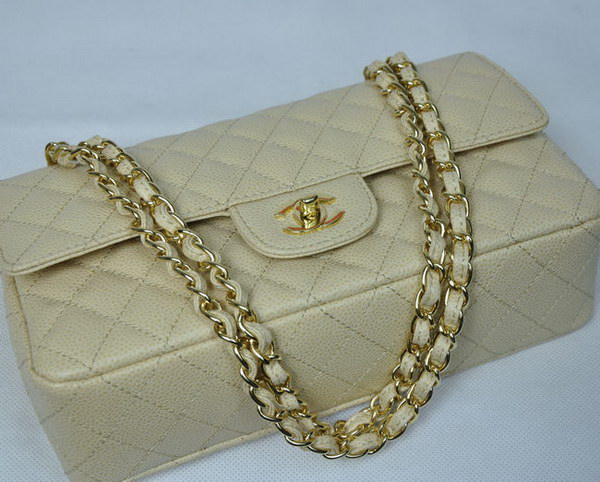 Chanel 2.55 Quilted Flap Bag 1112 Beige with Gold Hardware Chanel 2.55 Quilted Flap Bag 1112 Beige with Gold Hardware