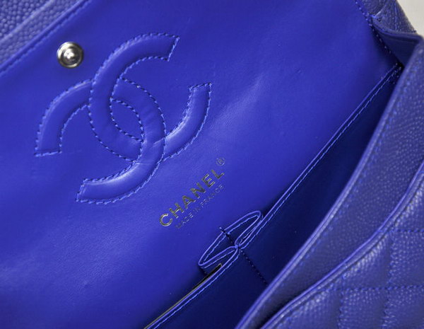 Chanel 2.55 Quilted Flap Bag 1112 Blue with Silver Hardware Chanel 2.55 Quilted Flap Bag 1112 Blue with Silver Hardware