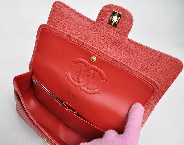 Chanel 2.55 Quilted Flap Bag 1112 Red with Gold Hardware Chanel 2.55 Quilted Flap Bag 1112 Red with Gold Hardware