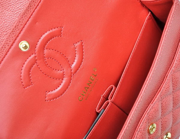 Chanel 2.55 Quilted Flap Bag 1112 Red with Gold Hardware Chanel 2.55 Quilted Flap Bag 1112 Red with Gold Hardware