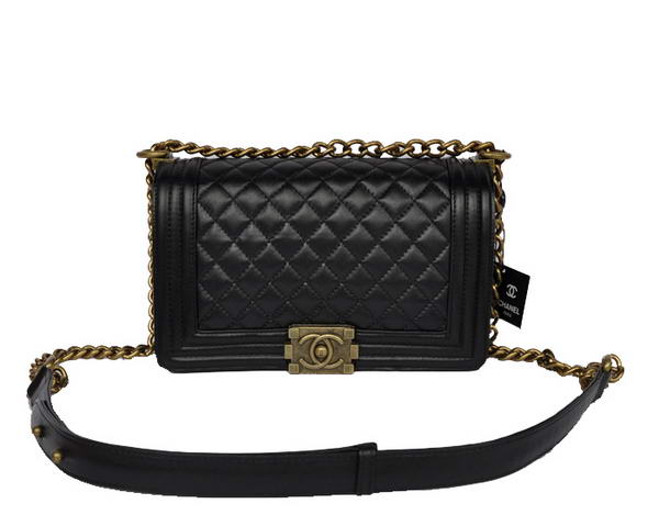 Hot Sell Chanel A67086 Black Le Boy Flap Shoulder Bag Distressed Hot Sell Chanel A67086 Black Le Boy Flap Shoulder Bag Distressed