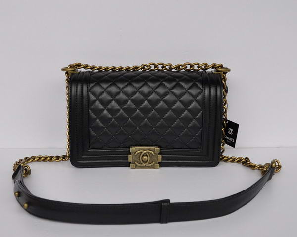 Hot Sell Chanel A67086 Black Le Boy Flap Shoulder Bag Distressed Hot Sell Chanel A67086 Black Le Boy Flap Shoulder Bag Distressed