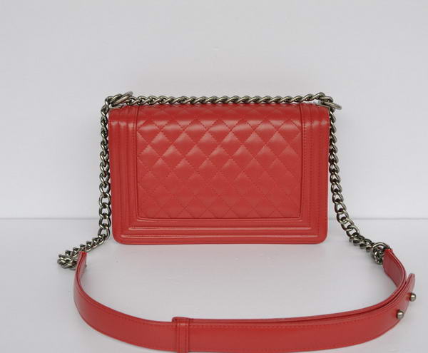 Chanel Le Boy Flap Shoulder Bag A67086 Red Chanel Le Boy Flap Shoulder Bag A67086 Red