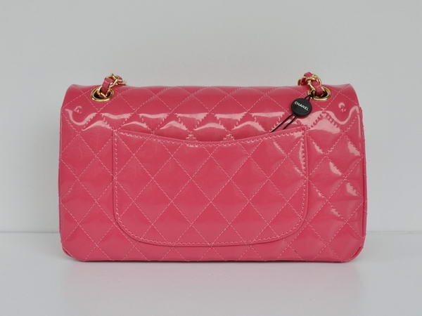 Cheap Chanel 2.55 Series Flap Bag 1112 Peach Patent Leather Golden Hardware Cheap Chanel 2.55 Series Flap Bag 1112 Peach Patent Leather Golden Hardware