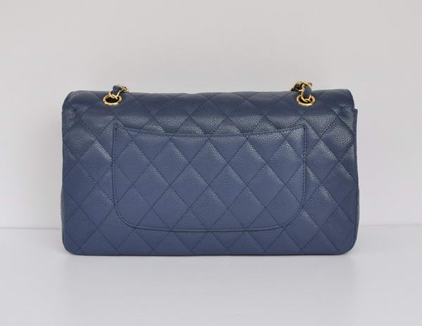 Cheap Chanel 2.55 Series Flap Bag 1113 Blue Leather Golden Hardware Cheap Chanel 2.55 Series Flap Bag 1113 Blue Leather Golden Hardware