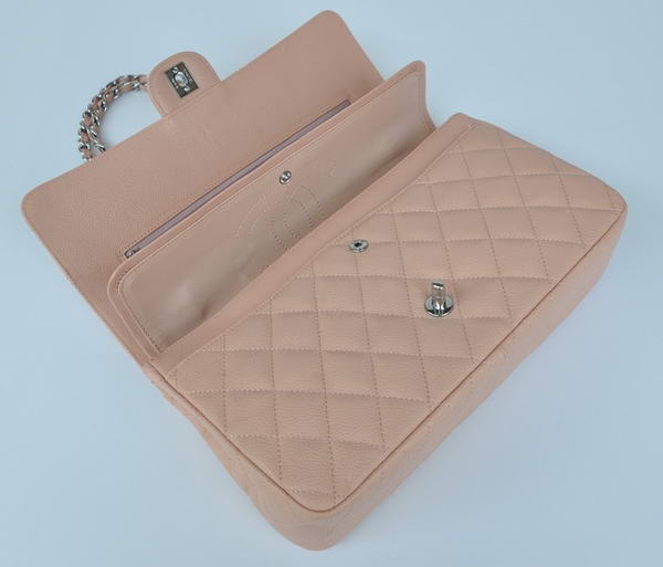 Cheap Chanel 2.55 Series Flap Bag 1113 Pink Leather Silver Hardware Cheap Chanel 2.55 Series Flap Bag 1113 Pink Leather Silver Hardware