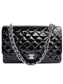 Cheap Chanel Jumbo 2.55 Series Flap Bag A47600 Black Silver Cheap Chanel Jumbo 2.55 Series Flap Bag A47600 Black Silver