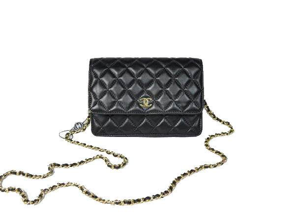 Cheap Chanel Mini Flap Bag A33814 Black Lambskin Golden Cheap Chanel Mini Flap Bag A33814 Black Lambskin Golden