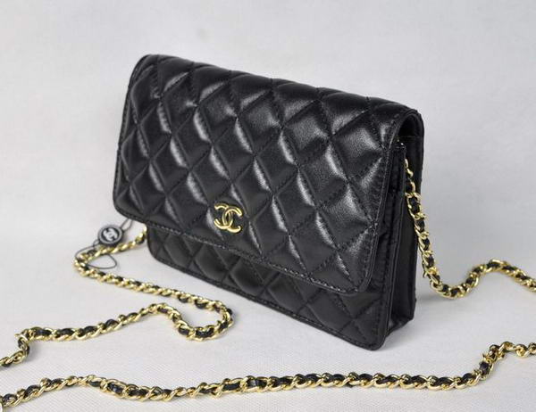 Cheap Chanel Mini Flap Bag A33814 Black Lambskin Golden Cheap Chanel Mini Flap Bag A33814 Black Lambskin Golden