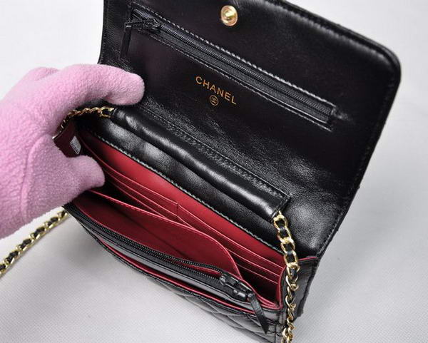 Cheap Chanel Mini Flap Bag A33814 Black Lambskin Golden Cheap Chanel Mini Flap Bag A33814 Black Lambskin Golden