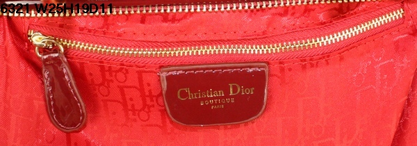 Christian Lady Dior Darkred Patent Leather Bag 6321 Gold Christian Lady Dior Darkred Patent Leather Bag 6321 Gold