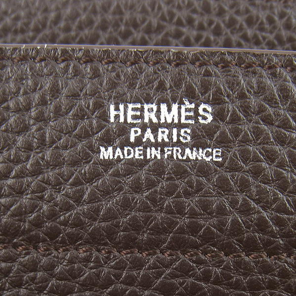 Hermes Sac Depeche 38cm Briefcase Clemence Brown Hermes Sac Depeche 38cm Briefcase Clemence Brown