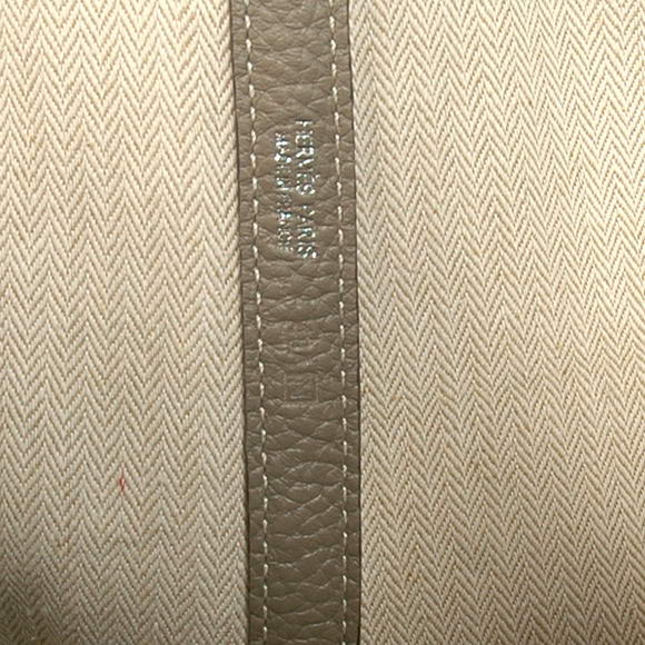 Hermes Garden Party 36CM Bag Clemence Grey