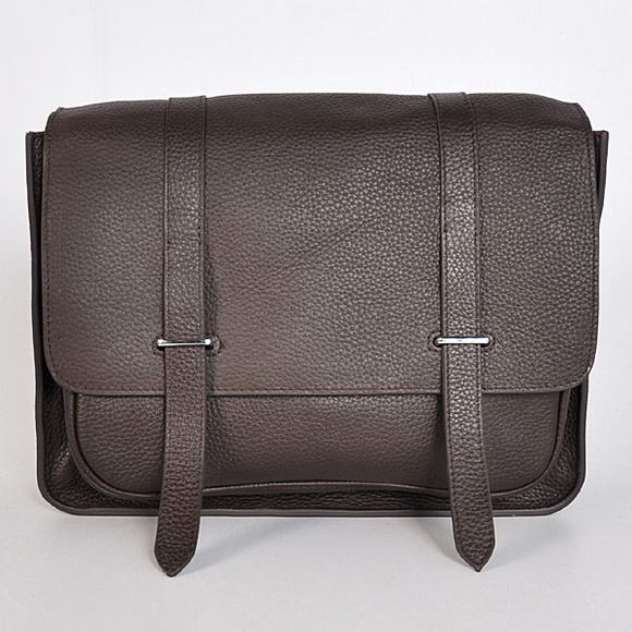 Hermes Steve 32CM Mens Bag Clemence Brown Hermes Steve 32CM Mens Bag Clemence Brown