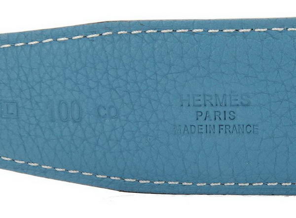 Hermes Belts Original Leather Diamond Golden Blue Hermes Belts Original Leather Diamond Golden Blue