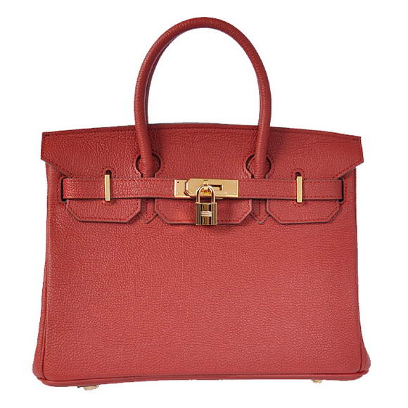 Hermes Birkin 30CM Tote Bags Bordeaux Smooth Leather Gold Hermes Birkin 30CM Tote Bags Bordeaux Smooth Leather Gold