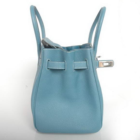 Hermes Birkin 30CM Tote Bags Smooth Togo Leather Blue Hermes Birkin 30CM Tote Bags Smooth Togo Leather Blue