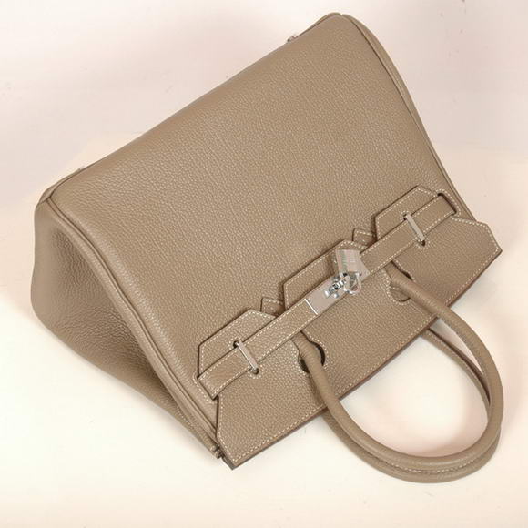 Hermes Birkin 30CM Tote Bags Smooth Togo Leather Dark Grey Hermes Birkin 30CM Tote Bags Smooth Togo Leather Dark Grey