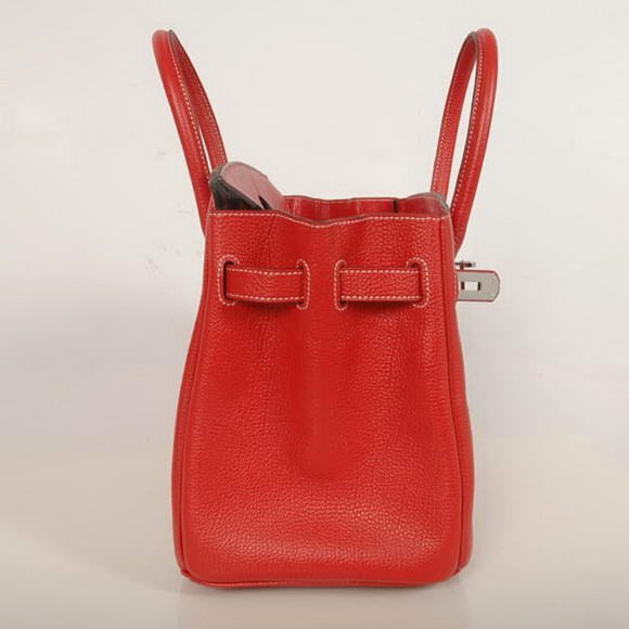 Hermes Birkin 30CM Tote Bags Smooth Togo Leather Red Hermes Birkin 30CM Tote Bags Smooth Togo Leather Red