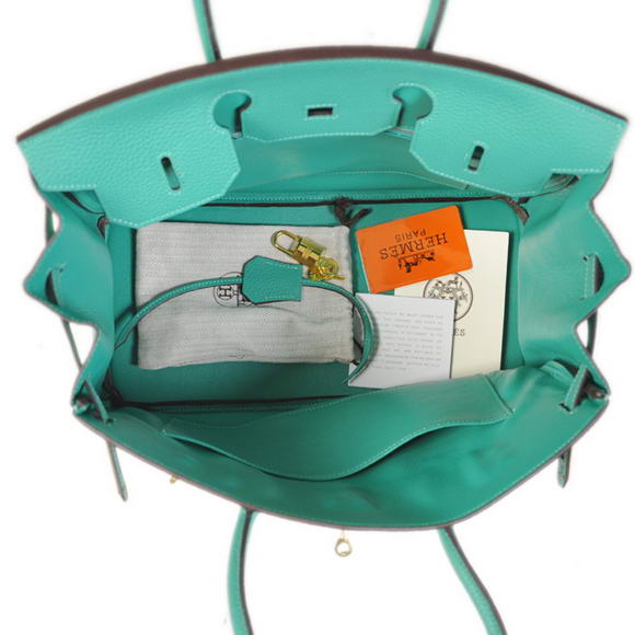 Hermes Birkin 35CM Tote Bags Togo Leather Green Golden Hermes Birkin 35CM Tote Bags Togo Leather Green Golden