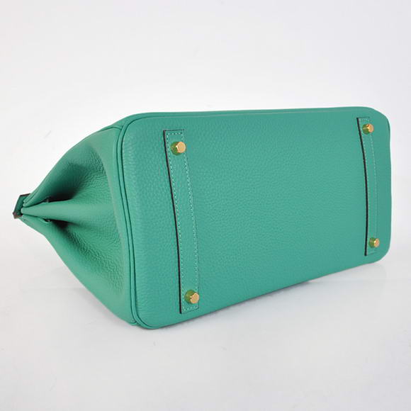 Hermes Birkin 35CM Tote Bags Togo Leather Green Golden Hermes Birkin 35CM Tote Bags Togo Leather Green Golden