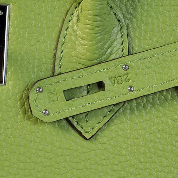 Hermes Birkin 35CM Tote Bags Togo Leather Light Green Silver Hermes Birkin 35CM Tote Bags Togo Leather Light Green Silver