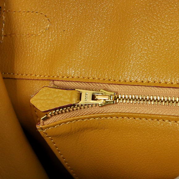 Hermes Birkin 35CM Tote Bags Togo Leather Yellow Golden Hermes Birkin 35CM Tote Bags Togo Leather Yellow Golden