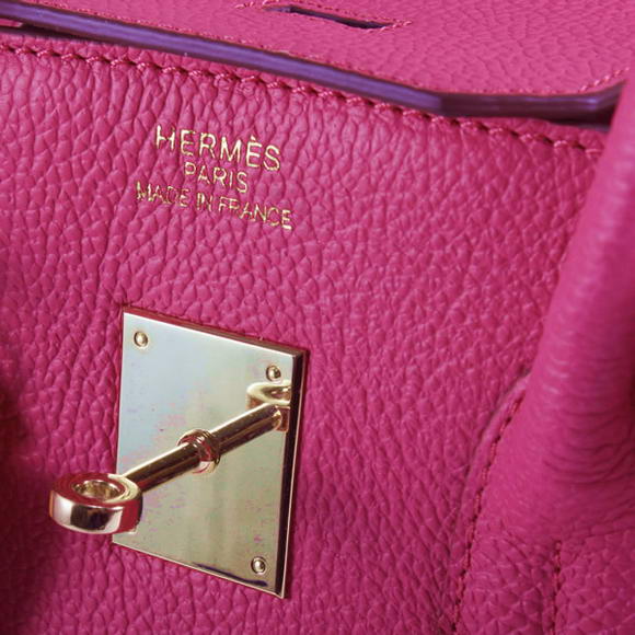 Hermes Birkin 35CM Smooth Leather Handbag 6089 Rose Golden Hermes Birkin 35CM Smooth Leather Handbag 6089 Rose Golden