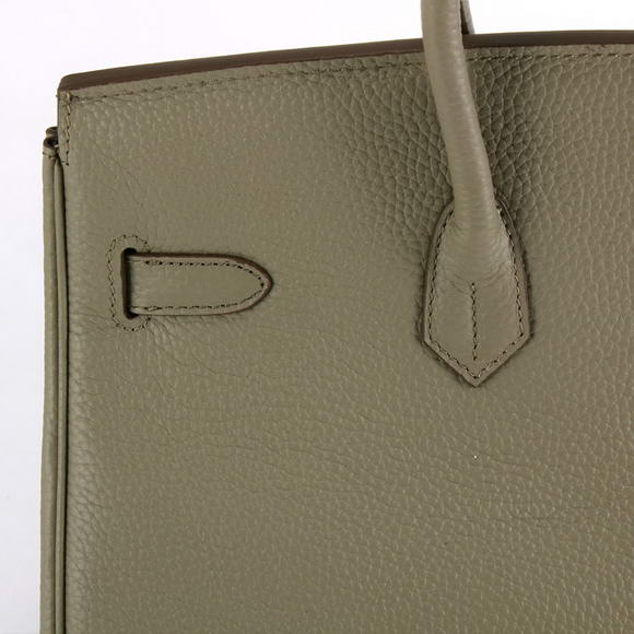 Hermes Birkin 35CM Togo Leather Handbag 6089 Dark Grey Golden Hermes Birkin 35CM Togo Leather Handbag 6089 Dark Grey Golden