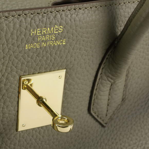Hermes Birkin 35CM Togo Leather Handbag 6089 Dark Grey Golden Hermes Birkin 35CM Togo Leather Handbag 6089 Dark Grey Golden