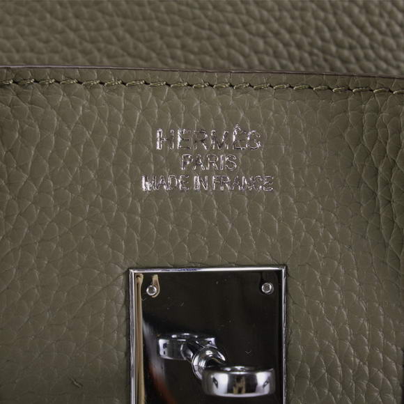 Hermes Birkin 35CM Togo Leather Handbag 6089 Dark Grey Silver Hermes Birkin 35CM Togo Leather Handbag 6089 Dark Grey Silver