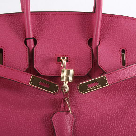 Hermes Birkin 35CM Togo Leather Handbag 6089 Rose Golden Hermes Birkin 35CM Togo Leather Handbag 6089 Rose Golden