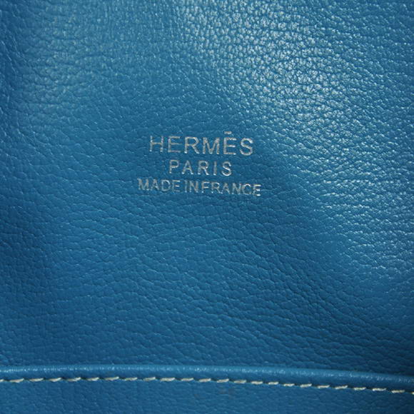 Hermes Bolide 37CM Tote Bags Clemence H1037 Blue Hermes Bolide 37CM Tote Bags Clemence H1037 Blue