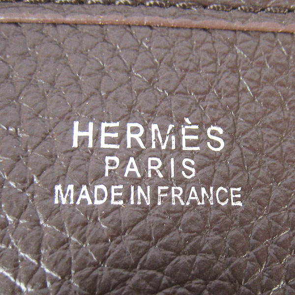 Hermes Evelyne Messenger Bag 6309 Dark Coffee