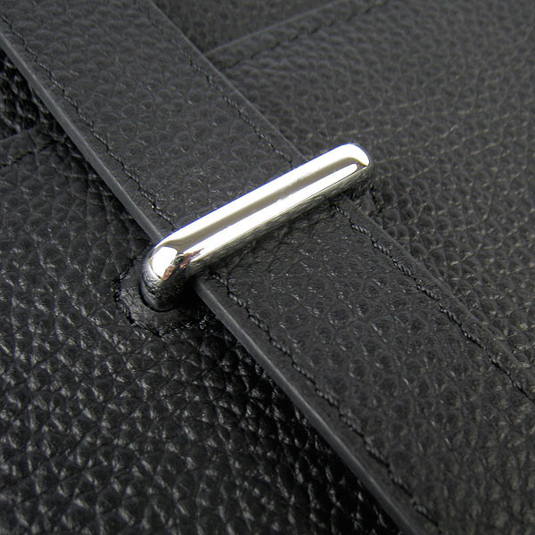 Hermes Jypsiere Togo Leather Messenger Bag H2810 Black Hermes Jypsiere Togo Leather Messenger Bag H2810 Black