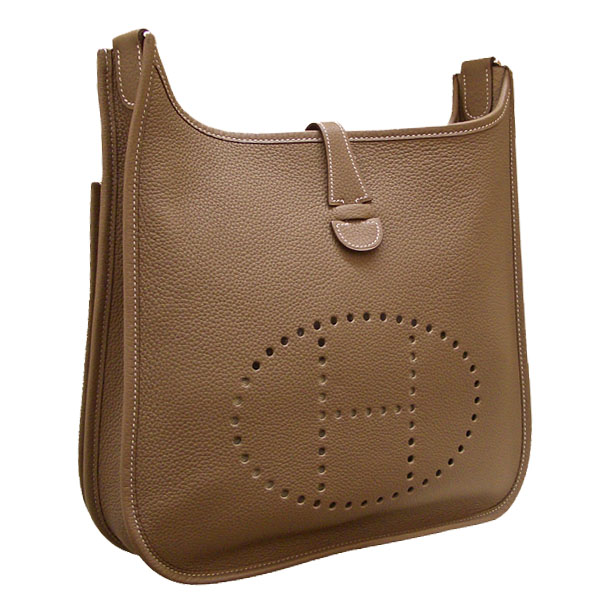 Hermes Evelyn II PM Clemens Etoupu silver hardware Hermes Evelyn II PM Clemens Etoupu silver hardware