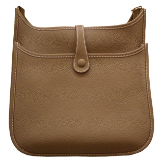 Hermes Evelyn II PM Clemens Etoupu silver hardware Hermes Evelyn II PM Clemens Etoupu silver hardware