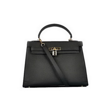 Newest 2012 Hermes Kelly 32cm Bags Black Calf Leather Gold Newest 2012 Hermes Kelly 32cm Bags Black Calf Leather Gold