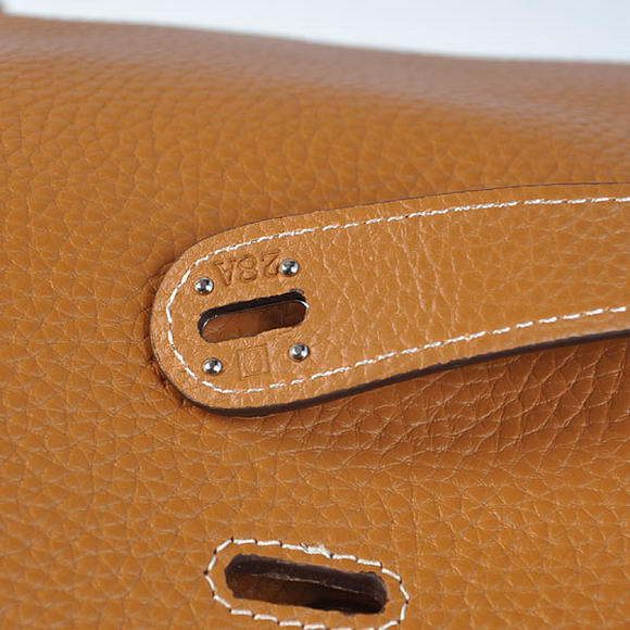 Hermes Lindy 30CM Havanne Handbags 1057 Camel Leather Silver Hardware Hermes Lindy 30CM Havanne Handbags 1057 Camel Leather Silver Hardware