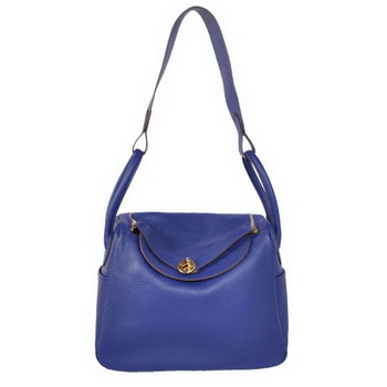 Hermes Lindy 30CM Havanne Handbags 1057 Dark Blue Leather Golden Hardware Hermes Lindy 30CM Havanne Handbags 1057 Dark Blue Leather Golden Hardware