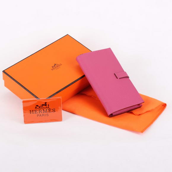 Hermes Bearn Japonaise Bi-Fold A208 Roseo Hermes Bearn Japonaise Bi-Fold A208 Roseo