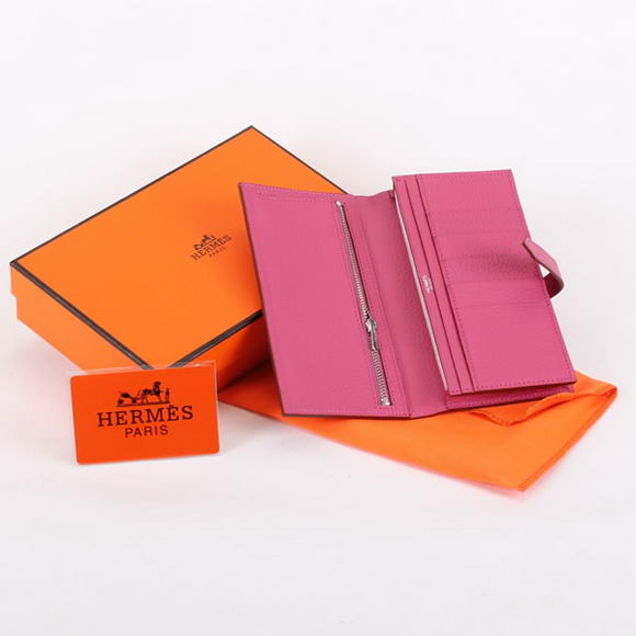 Hermes Bearn Japonaise Bi-Fold A208 Roseo Hermes Bearn Japonaise Bi-Fold A208 Roseo