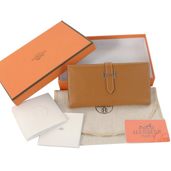 Hermes Bearn Japonaise Tri-Fold Wallet H308 Camel Hermes Bearn Japonaise Tri-Fold Wallet H308 Camel