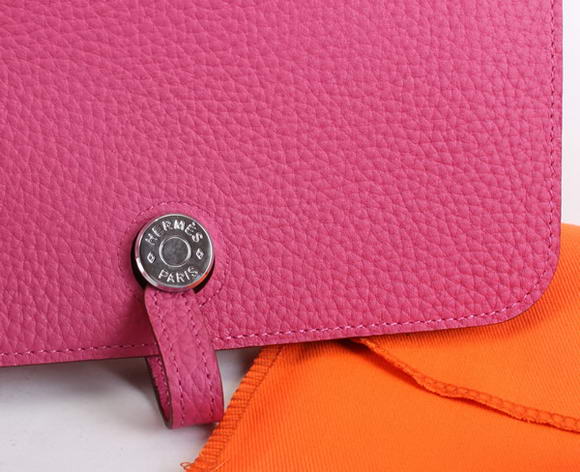 Hermes Dogon Combined Wallets A508 Roseo Hermes Dogon Combined Wallets A508 Roseo