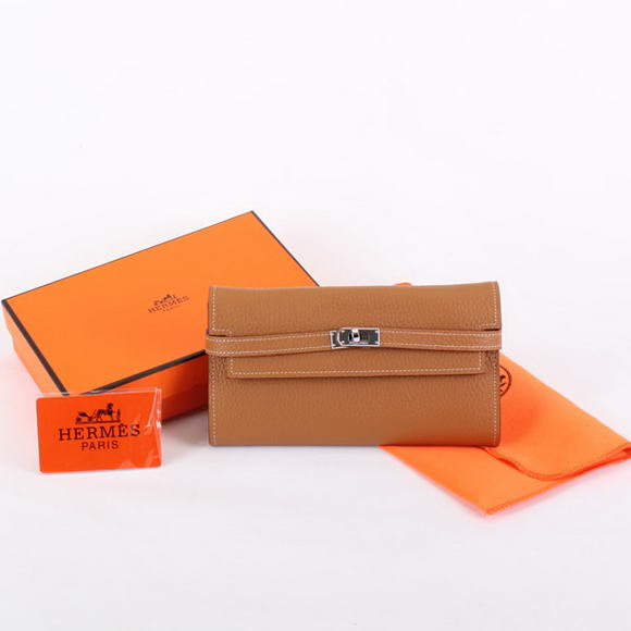Hermes Kelly Bi-Fold Wallet A708 Coffee Hermes Kelly Bi-Fold Wallet A708 Coffee