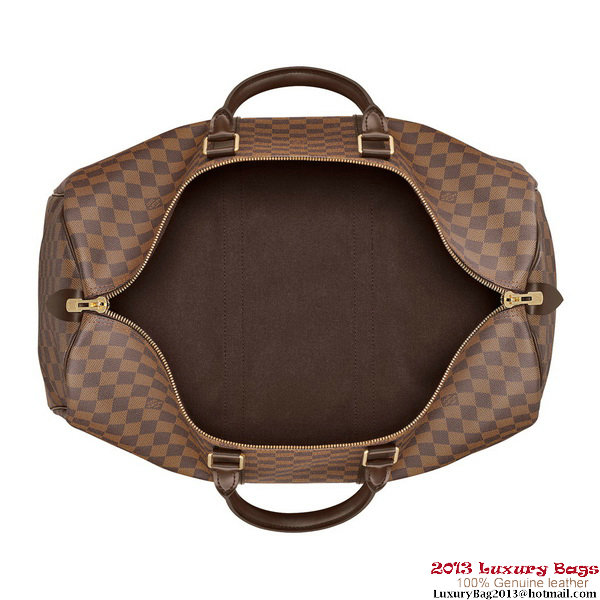 Louis Vuitton N41427 Damier Ebene Canvas Keepall 50 Louis Vuitton N41427 Damier Ebene Canvas Keepall 50