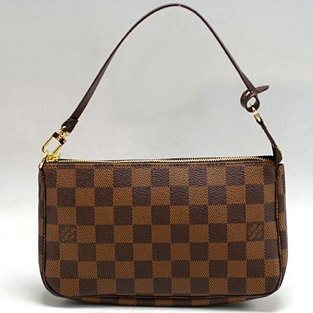 Louis Vuitton Damier Ebene Canvas Pochette Accessoires N51985 Louis Vuitton Damier Ebene Canvas Pochette Accessoires N51985