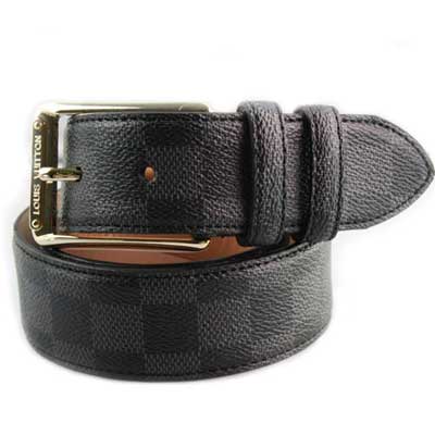 Louis Vuitton Damier Belts 9634 Black Louis Vuitton Damier Belts 9634 Black