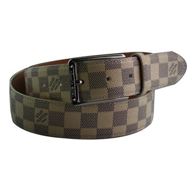 Louis Vuitton Damier Belts 9634 White Louis Vuitton Damier Belts 9634 White
